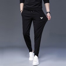 S8009钱塘2020-2中青年男士春秋薄款时尚休闲简约长款卫裤P69，男装休闲裤，钱塘207-2