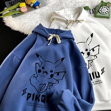 WY2078-P35加绒款-P40纯棉连帽卫衣男大码运动帽衫宽松薄，男装卫衣，电商A040