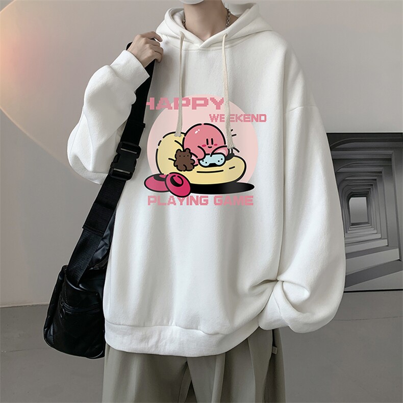 连帽卫衣男大码运动服帽衫外套WY2313-P35加绒款-P40,男装卫衣,电商A040