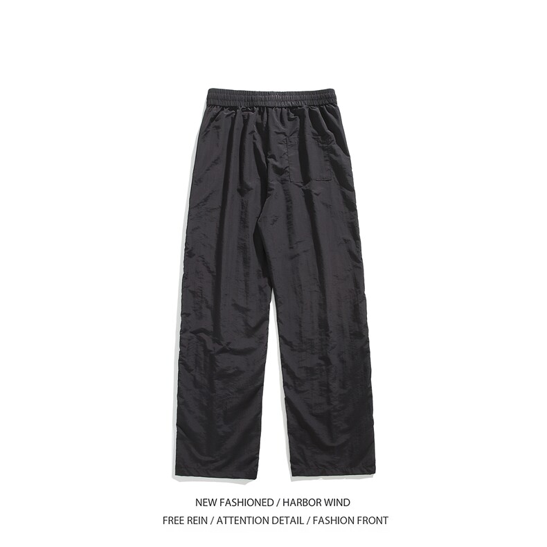 抖音品质夏季新款冰丝潮流设计宽松休闲裤B315-K24174-特p30控58,男装休闲裤,电商B315