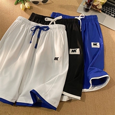 夏季时尚休闲青年运动短裤美式宽松直筒五分中裤DK902-P35控49，男装休闲裤，星座1004-3