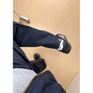 藏青色软壳冲锋裤男款春季美式斜切冲锋裤男款2025新款 KA32图片