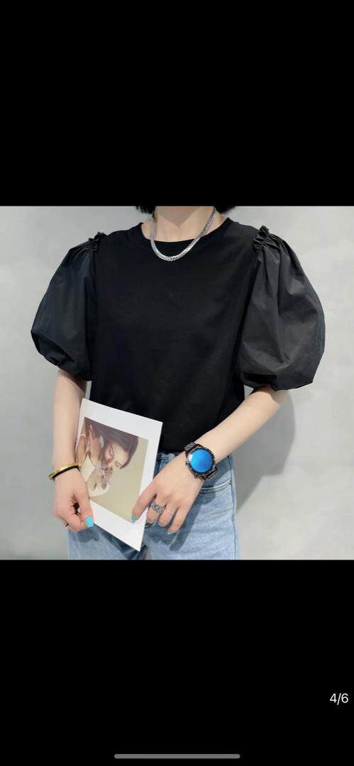 泡泡袖小衫，其它，卡笛琇