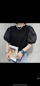 泡泡袖小衫图片