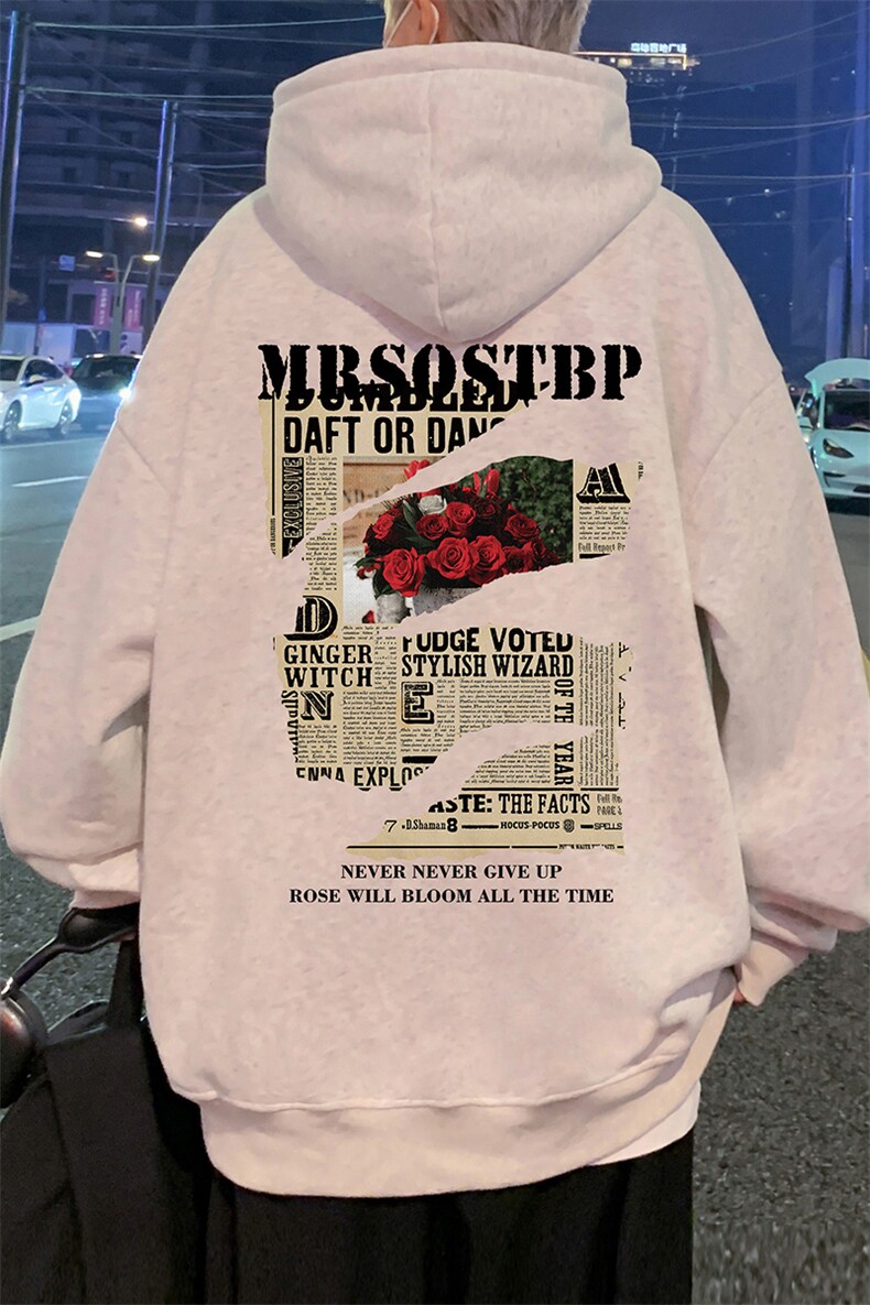 CM03P60加绒65新品重磅纯棉连帽卫衣秋冬外套印花帽衫秋冬外套,男装卫衣,星座304A-1