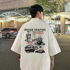 量大优供视频冰丝短袖衬衫男DS235-特P25，男装T恤，电商B367