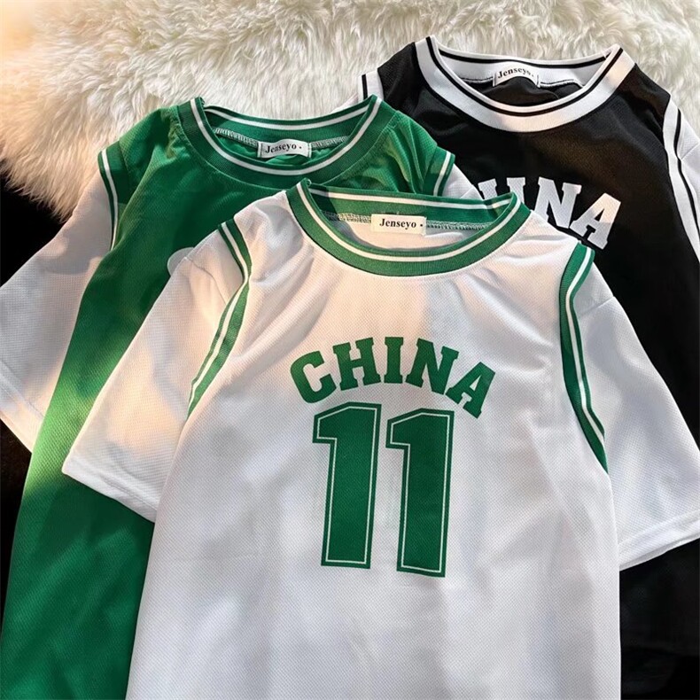 夏季运动套装男女百搭宽松训练服球衣短袖t恤短裤两件套TZ219-p36,男装休闲套装,星座1008