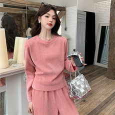 新款粉色套装081-4708-P145-K198，女装套装/套裙，浙宝276（原081）