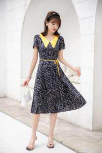 现货供应：天丝面料连衣裙M一XXL，女装连衣裙，拉思维加丝