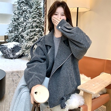 25新款-放心上好卖-短款毛呢外套-6032-P175-K258，女装毛呢外套，2C168