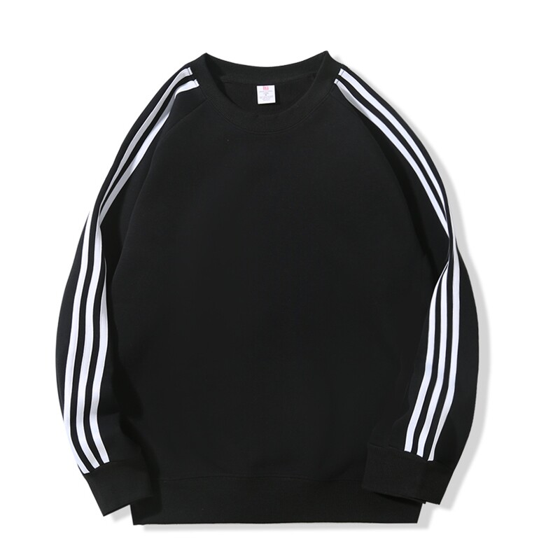 xcy-727#420克冬季上新性价比超高奥利绒三条杠圆领卫衣港风,男装卫衣,电商A109