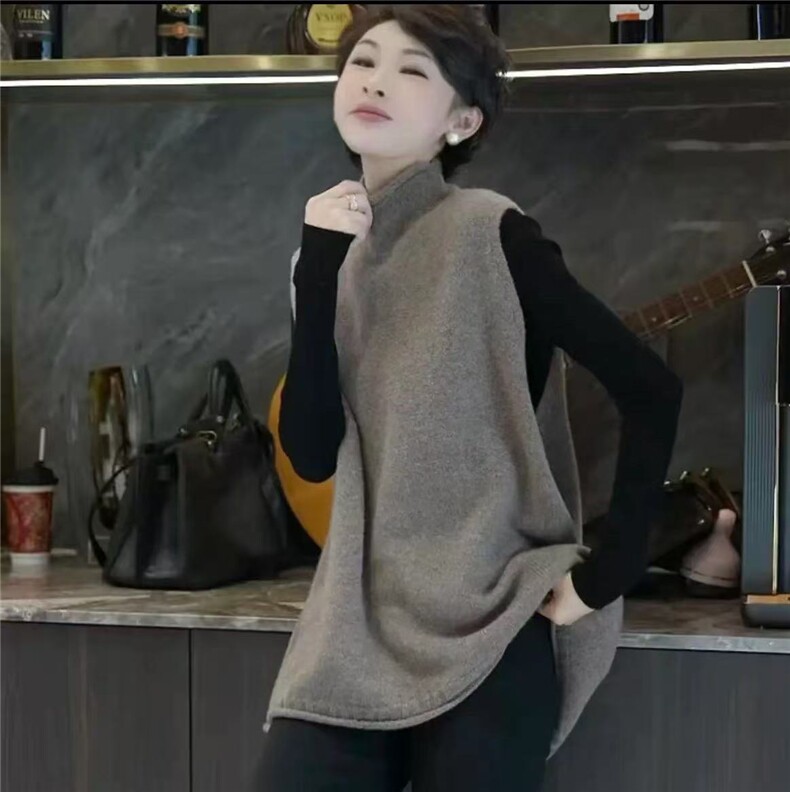 2025年秋季百搭百搭马甲时尚百搭通勤简约休闲，女装马甲，羿纯羊绒
