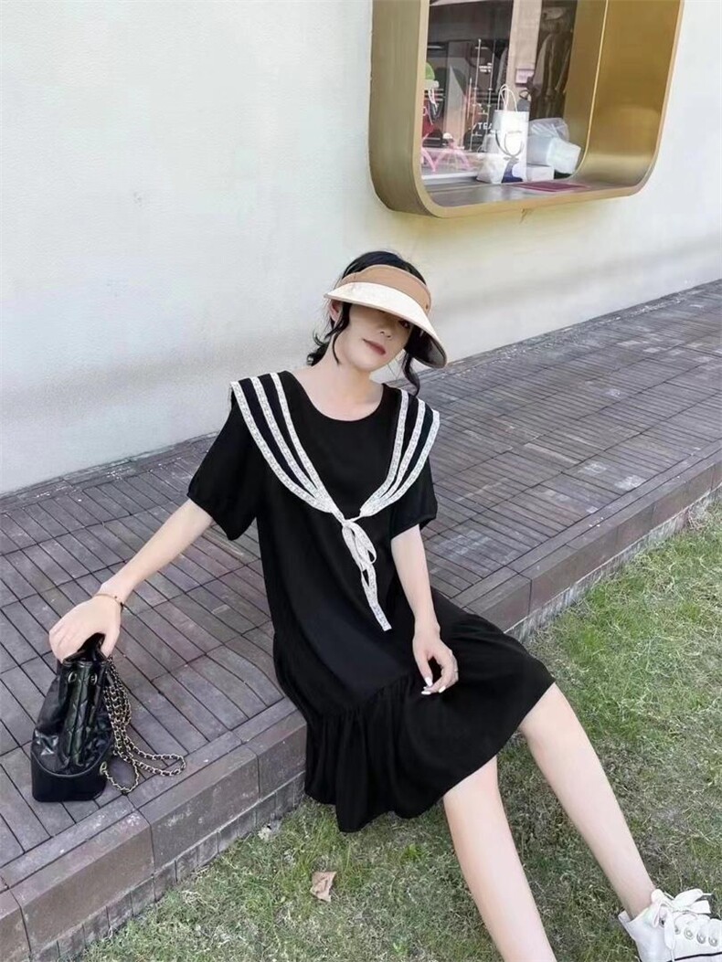 法式蕾丝连衣裙，女装连衣裙，依多坊