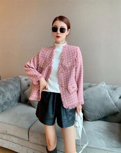 小香风外套图片