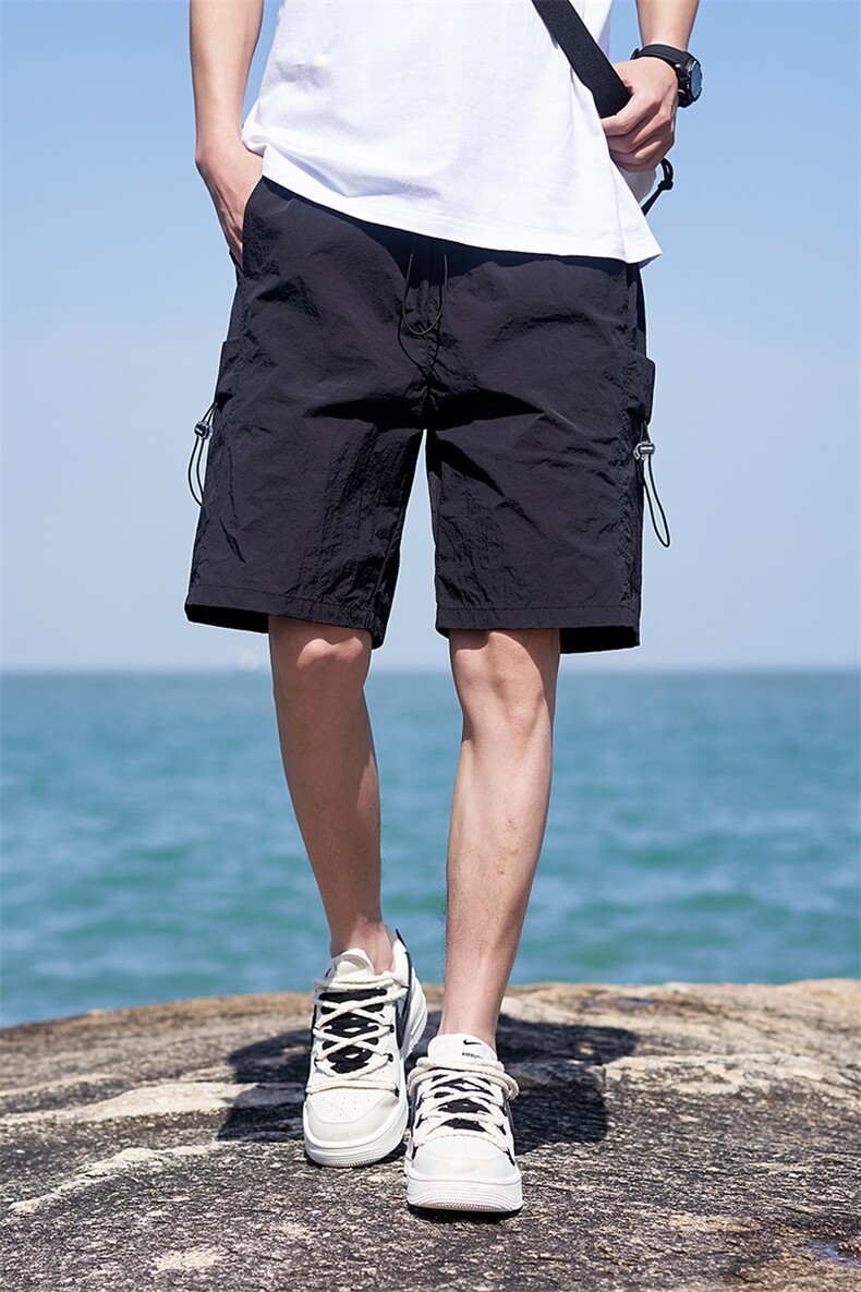 【深度库存】夏季休闲裤男薄款冰丝中裤五分裤男B381/355,男装牛仔裤,电商B381（原B382）