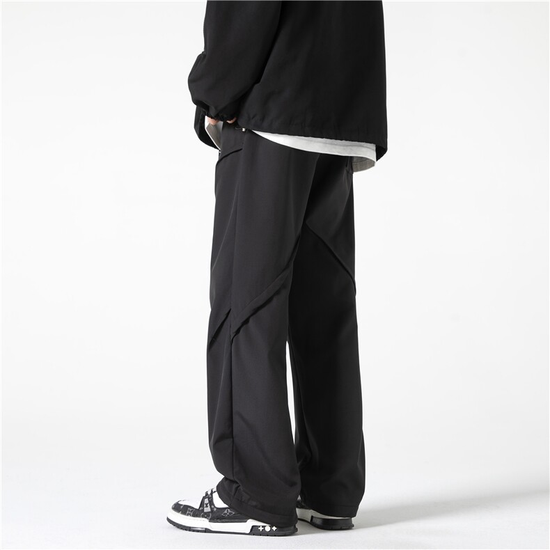 INS机能潮流褶皱保暖冲锋裤K23544-p50控68加绒K23544JR-P60控78,男装休闲裤,电商B315