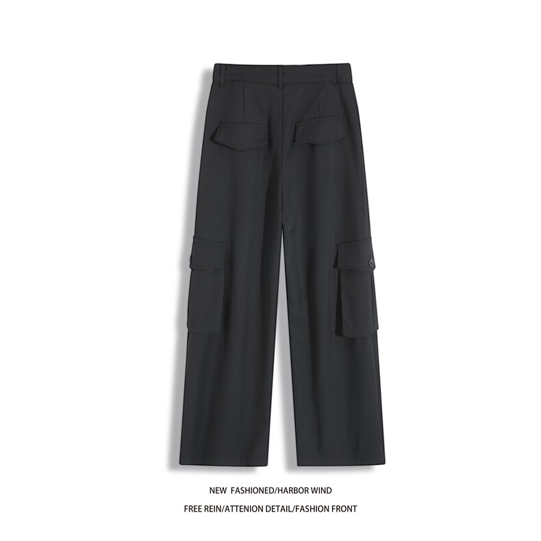 春季新款休闲通勤多口袋工装设计宽松西裤B315-K26008-特p40控79,男装西裤,电商B315