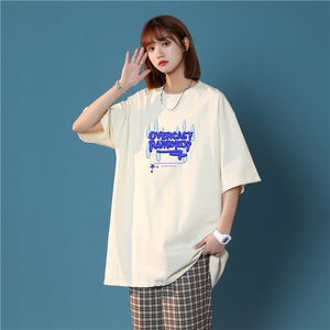 中性风短袖简约圆领202-8-T772-P20图片