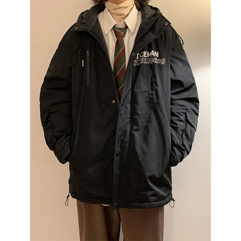 2023美式复古潮牌ins冬季连帽棉服男外套JK22402-p135-控158,男装棉衣,星座605(原A050)