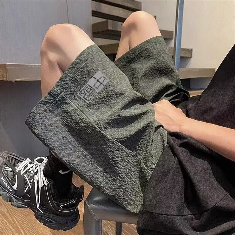 W88-P28泡泡纱夏季薄款美式速干短裤男士运动裤,男装牛仔裤,星座617A-1（原B318A）