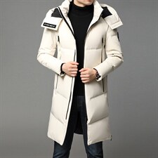 QLM-F9150冬季男士羽绒服保暖外套修身潮流帅气P400,男装羽绒服,电商B360