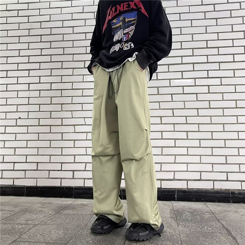 美式工装裤男宽松直筒登山裤秋季美式伞兵机能休闲冲锋裤EK13-P35,男装休闲裤,星座1008