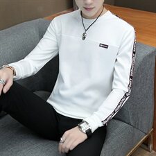 大货已备春季跑量款长袖T恤圆领韩版男士卫衣电商A112-W2780-P20，男装卫衣，星座1206（原A206）