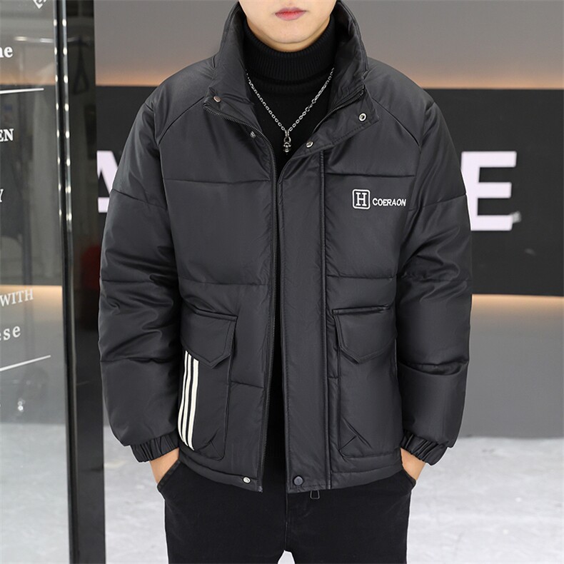 冬季加厚棉衣男休闲立领PU棉衣防水潮流皮衣棉服外套PY903-P115,男装皮衣,星座310B-3
