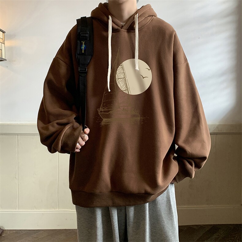连帽卫衣男大码胖子帽衫大号运动服WY2409-P35,男装卫衣,电商A040