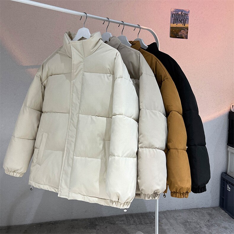 1506/8891/P65高品质得物二开大版男女带门襟纯色棉衣棉服2,男装棉衣,星座1506