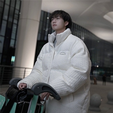 高品质冬季数据1万加中性羽绒棉服针织面料保暖M865-TP100，男装棉衣，电商A170