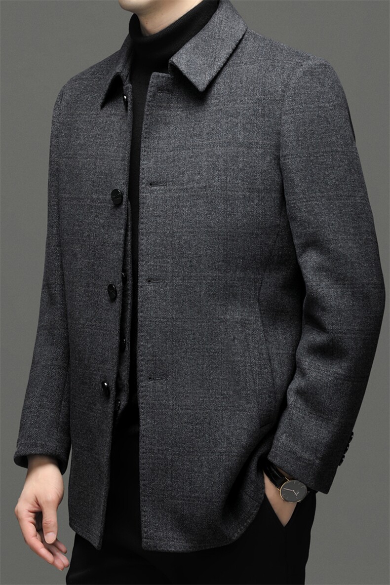 BEYRN8896钱塘2020-2冬季新款商务休闲中年男士厚款西服P300,男装夹克,钱塘207-2
