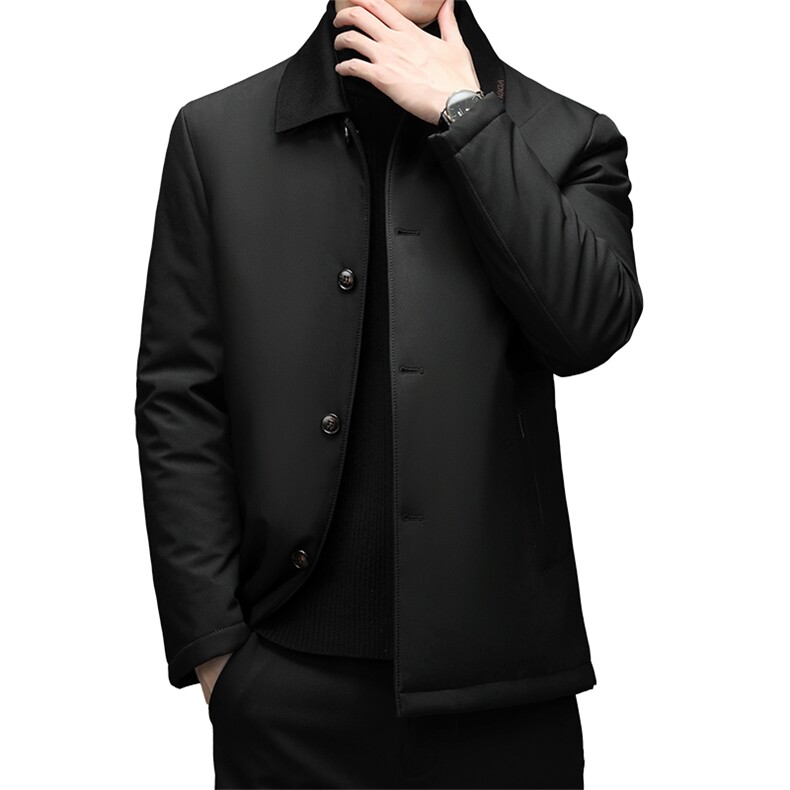 冬棉衣男中青年翻领棉服冬季加厚夹克外套爸爸装DFLDM16005-P195,男装棉衣,电商B212（原钱塘6029）