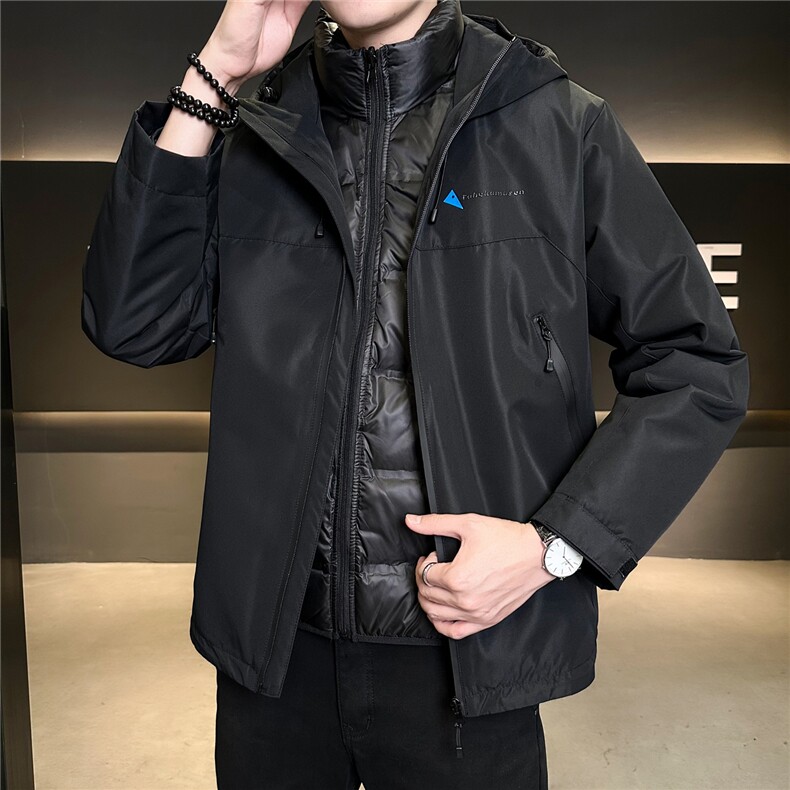 26013-L-4XL-P225-标50绒三合一可拆卸内胆店主风印花羽绒服男,男装羽绒服,电商B255