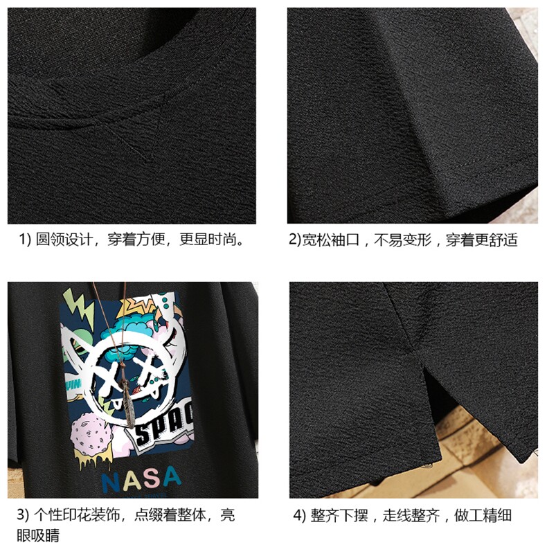 春夏季七分袖t恤男大码五分袖男短袖中袖砖墙挂拍Q11275-P30,男装T恤,电商A040A