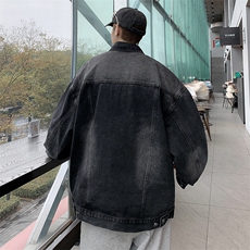 牛仔外套男春秋韩版潮流潮牌夹克男青少年学生上衣服JK0708-P68，男装夹克，星座308B-1