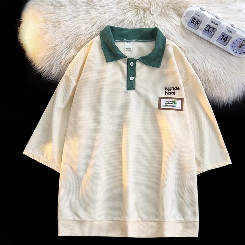 男春季polo潮流时尚休闲短袖T124P30图片