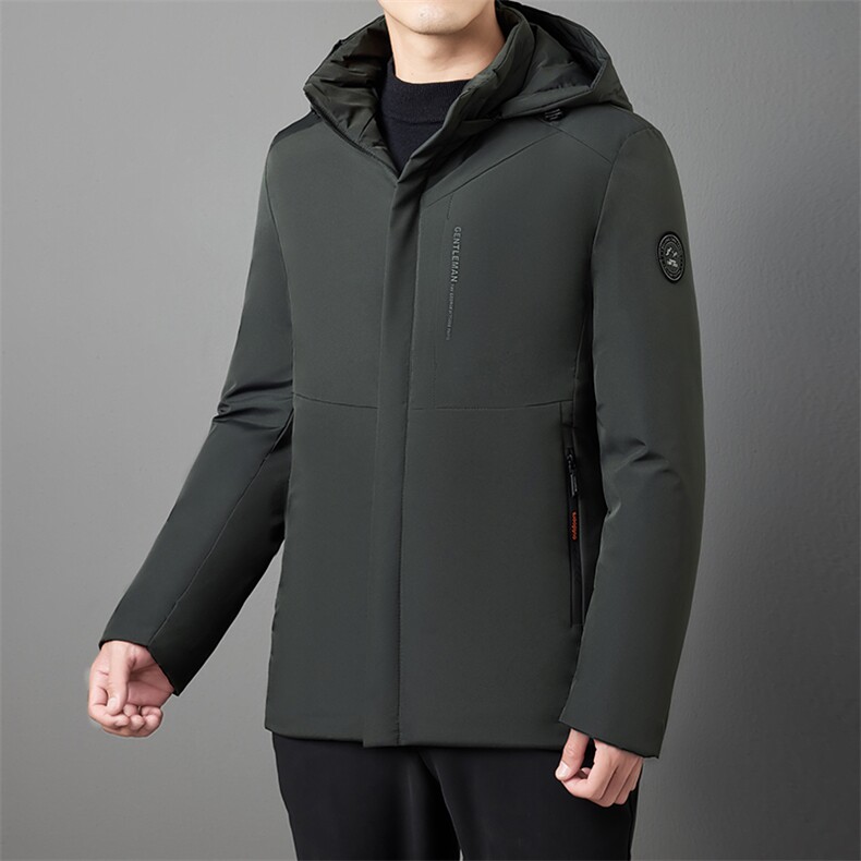 爸爸冬装外套加绒加厚羽绒棉衣服秋冬季中老年人2024新款男士棉袄,男装棉衣,电商B212（原钱塘6029）