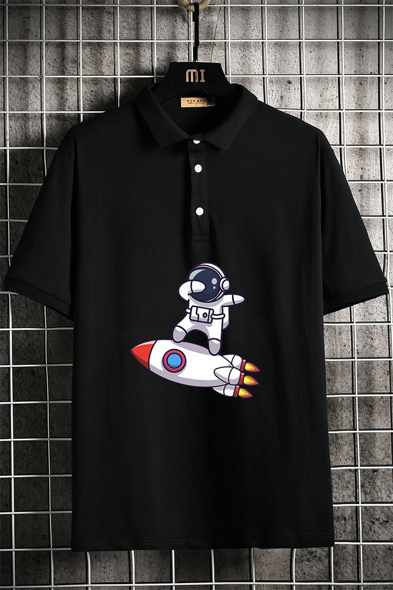 PL57158-P35翻领短袖polo衫男大码胖子半袖t恤男有领保罗衫,男装Polo衫,电商A040A