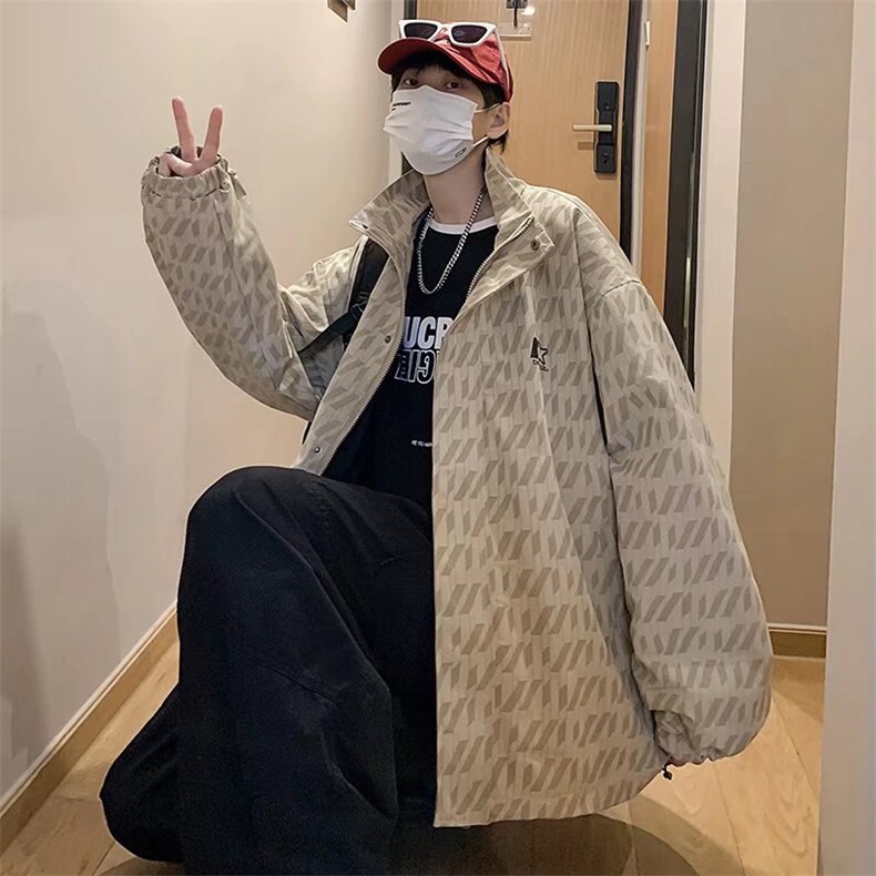 潮流夹克潮男春季反光夹克JT95P65,男装夹克,星座1116-2