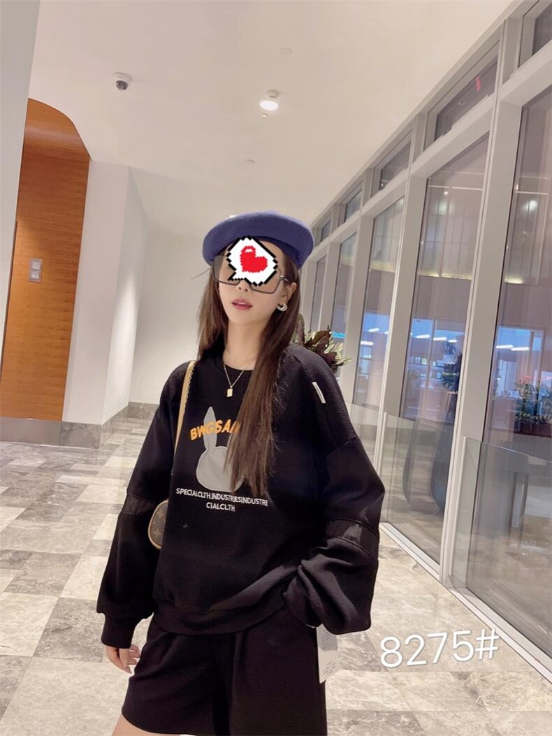 2021秋季新款刺绣卫衣，女装卫衣/绒衫，柏旺阁