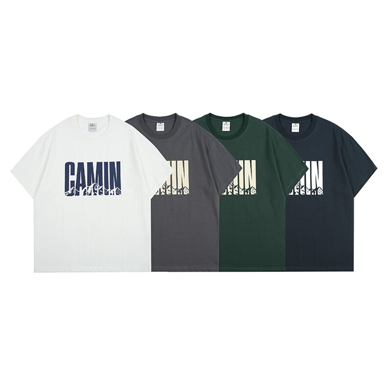 外27-2GANYOU240g字母复刻印花TX33-P40图片