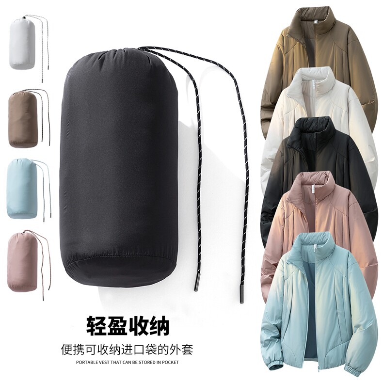 新款休闲棉衣图片