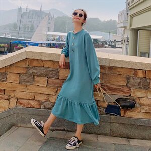 现货 271-9718-P115 新款鱼尾连衣裙 控168图片