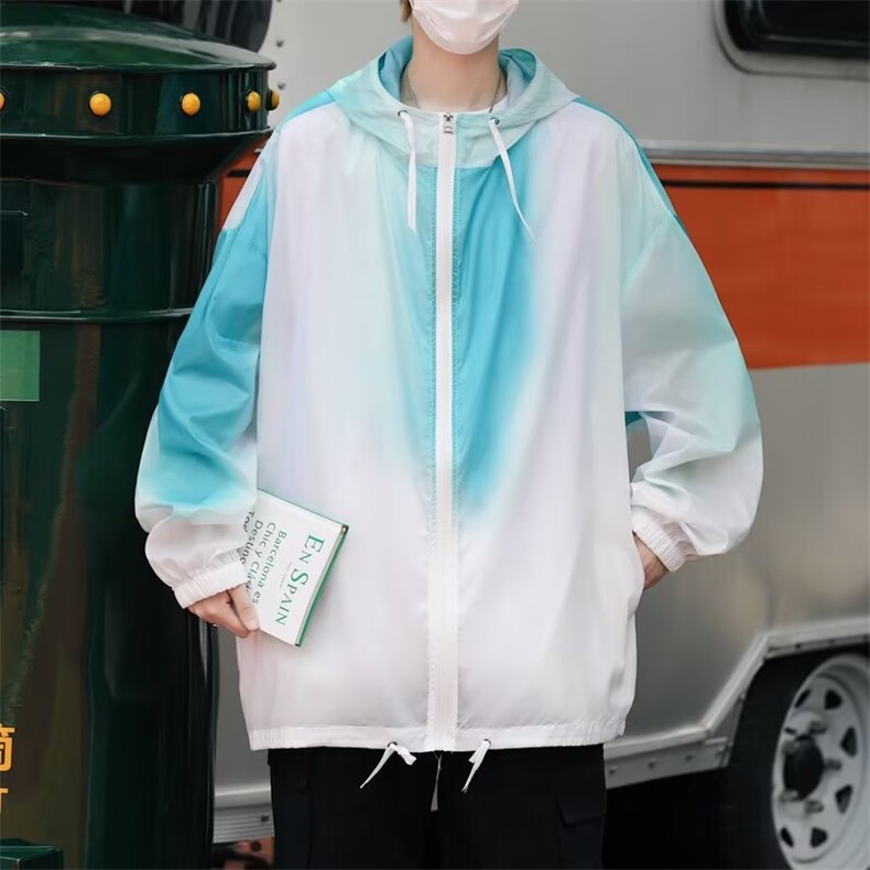 潮流夹克潮男休闲时尚外套防晒衣薄款W32P36,男装夹克,星座1116-2