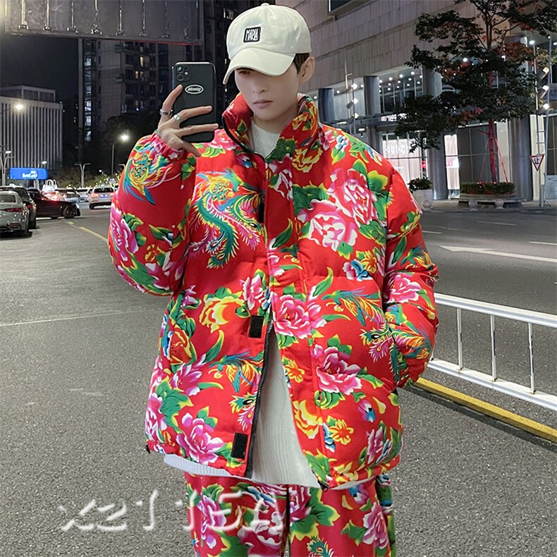 Y99男女面包衣服风东北大花抖音品质,女包手腕包,星座115A(原星座507）