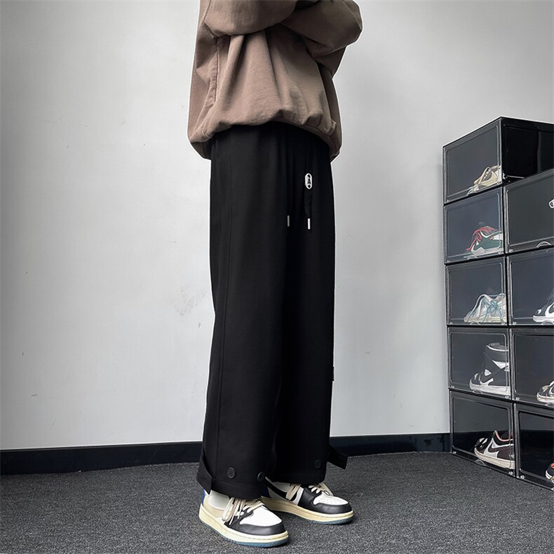 K2180-P38美式毛呢宽松型直筒休闲裤,男装休闲裤,星座1501-1