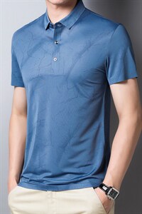 短袖T恤男衣服POLO2023春夏季男装翻领半袖体恤衫上衣男士韩版，男装T恤，电商B212（原钱塘6029）