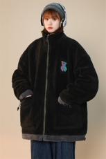 冬款加绒加厚棉衣外套中性风羊羔绒棉服男士8843-P110控价138，男装棉衣，电商A441-1