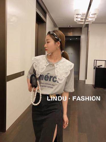 夏天娃娃衫，女装，淳沐